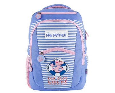 Dohe Mochila Grande Pink Panther - Fabricada en Poliester - Compartimento Acolchado para Portatil - Bolsillos Frontales y Laterales - Tirantes Reforzados y Ajustables - Espalda Acolchada