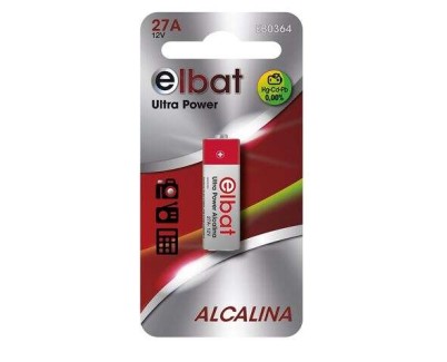 Elbat Pila Alcalina 27A 12V