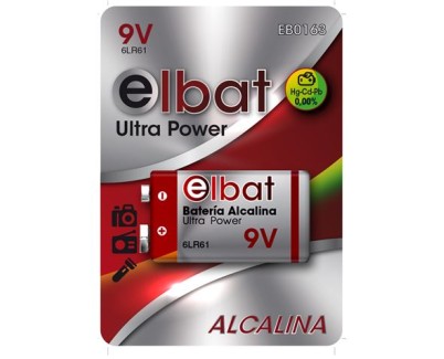 Elbat Pila Alcalina 6LR61/9V