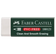 Faber-Castell 7081 N Goma de Borrar de Plastico sin PVC - Borrado Limpio y Facil