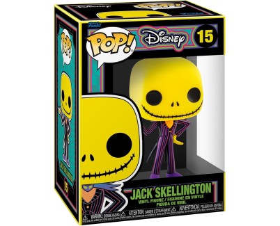 Funko Pop Disney Pesadilla antes de Navidad Jack Blacklight - Figura de Vinilo - Altura 9.5cm aprox.