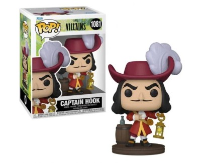 Funko Pop Disney Villanos Capitan Garfio - Figura de Vinilo - Altura 10cm aprox.