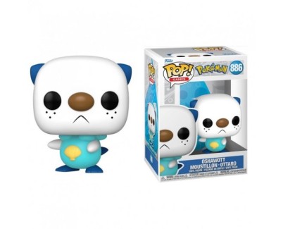 Funko Pop Pokemon Oshawott - Figura de Vinilo - Altura 9.5cm aprox.