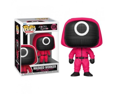 Funko Pop Television El Juego del Calamar Soldado Rojo Mascara Circulo - Figura de Vinilo - Altura 9cm aprox.