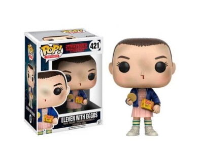 Funko Pop Television Stranger Things Eleven con Eggos con Opcion Chase - Figura de Vinilo - Altura 9.5cm aprox.