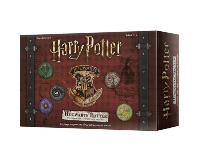 Harry Potter Hogwarts Battle: Encantamientos y Pociones Juego de Cartas - Tematica Fantasia - De 2 a 4 Jugadores - A partir de 10 Años - Duracion 30-60min. aprox.