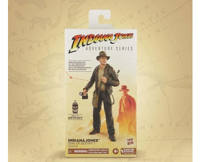 Hasbro Indiana Jones Adventure Series Indiana Jones Dial del Destino - Figura de Coleccion - Altura 15cm aprox.