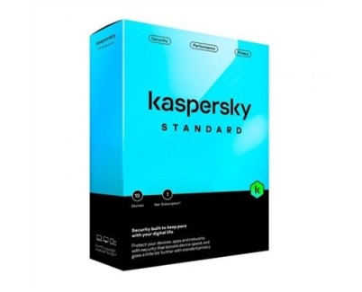 Kaspersky Standard Antivirus - 10 Dispositivos - Servicio 1 Año