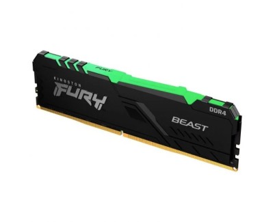 Kingston Fury Beast RGB Memoria RAM DDR4 3200MHz 16GB CL16 - Iluminacion RGB