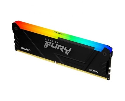 Kingston Fury Beast RGB Memoria RAM DDR4 3200MHz 32GB CL16 - Iluminacion RGB