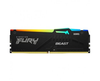 Kingston Fury Beast RGB Memoria RAM DDR5 5600MHz 8GB CL32