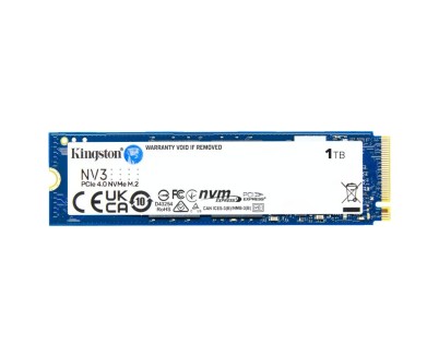 Kingston NV3 Disco Duro Solido SSD M2 2280 1TB PCIe 4.0 NVMe 3D NAND