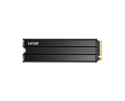 Lexar NM790 SSD NVME 1TB M.2 2280 PCIE Gen 4x4 - Lectura 7400 MB/S - Escritura 6500 MB/S - Disipador de Calor Integrado - Eficiencia Energetica - HMB 3.0 - SLC Caching