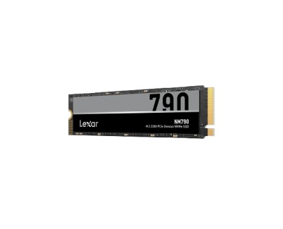 Lexar NM790 SSD NVME 2TB - Velocidades de Lectura 7.400 MB/S - Escritura 6.500 MB/S - PCIE Gen4x4 NVME 1.4 - Flash Nand 3D - Controlador de 12nm