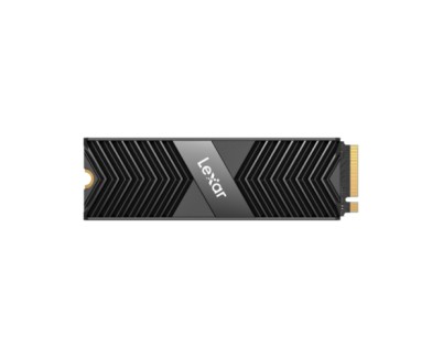 Lexar NM800Pro SSD 512GB PCIE Gen4x4 NVME - Velocidades de Lectura 7.450 MB/S - Escritura 3.500 MB/S - 3D Nand Flash - Disipador de Calor Integrado - TBW 500 TB