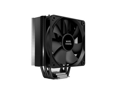 Mars Gaming Ventilador CPU 120mm con Disipador - Hasta 200W - Velocidad Max. 1600rpm - 6 Heatpipes