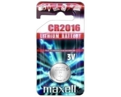 Maxell Pack de 1 Pila Litio de Boton CR2016 3V