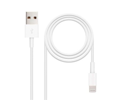 Nanocable Cable USB-A Macho a Lightning Macho 50cm