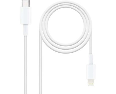 Nanocable Cable USB-C Macho a Lightning Macho 50cm