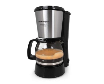 Orbegozo CG 4016 Cafetera de Goteo Aroma Perfecto - Potencia 650W - Capacidad 6 Tazas - Filtro Permanente - Deposito con Indicador de Nivel de Agua - Mantenimiento Caliente 30min - Desconexion Automatica