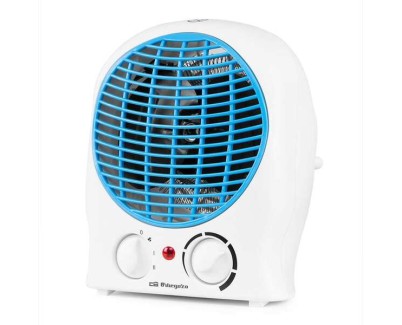 Orbegozo FH 5525 Calefactor Vertical - Potencia de 2000W - Control de Temperatura Ajustable - 2 Potencias - Proteccion contra Sobrecalentamiento - Diseño Elegante