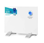 Orbegozo REW 500 Panel Radiante Wi-Fi - Control por Voz - Programacion Diaria y Semanal - Deteccion de Ventanas Abiertas - Seguridad Infantil - Display Digital LCD