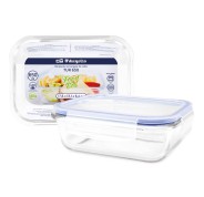 Orbegozo TUR Recipientes de Vidrio Ultraresistentes - Conserva - Cocina y Congela con Facilidad - Capacidad 2.0L - Resistente a Altas Temperaturas - Tapa Hermetica Anti Goteo