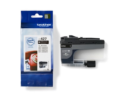 Original Brother LC427 Negro Cartucho de Tinta LC427BK para HL-J6010DW, MFC-J5955DW, MFC-J6955DW, MFCJ-6957DW, MFC-J6959DW