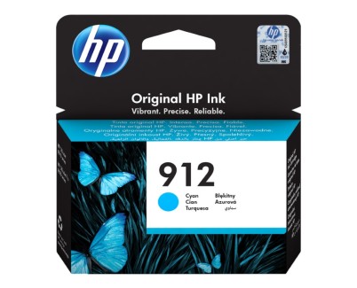 ORIGINAL HP 912 CYAN CARTUCHO DE TINTA 3YL77AE