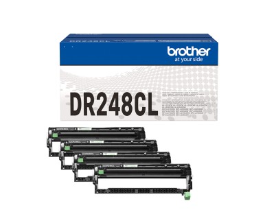 Original Pack x4 Brother DR248CL Tambor de Imagen (Drum)