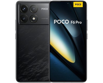 Poco F6 Pro 5G Smartphone Pantalla AMOLED 6.67\" WQHD+ - 12GB - 512GB - Camara Principal 50MP - Bateria 5000mAh - Admite Carga de 120W - Color Negro