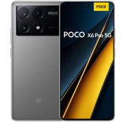Poco X6 Pro 5G Smartphone Pantalla AMOLED 6.67\" 1.5K - 12GB - 512GB - Camara Principal 64MP - Bateria 5000mAh - Admite Carga de 67W - Color Gris