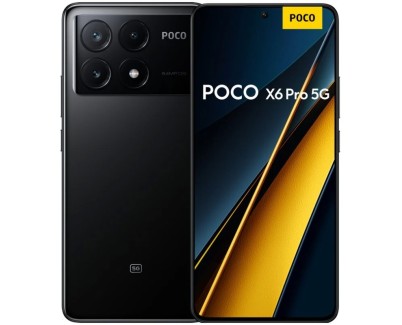 Poco X6 Pro 5G Smartphone Pantalla AMOLED 6.67\" 1.5K - 12GB - 512GB - Camara Principal 64MP - Bateria 5000mAh - Admite Carga de 67W - Color Negro