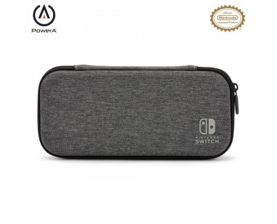 PowerA Estuche Slim para Nintendo Switch Modelo Oled, Nintendo Switch y Nintendo Switch Lite - Charcoal