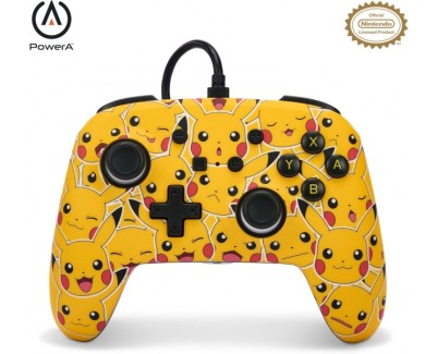 PowerA Mando con Cable Enhanced para Nintendo Switch - Pikachu Moods