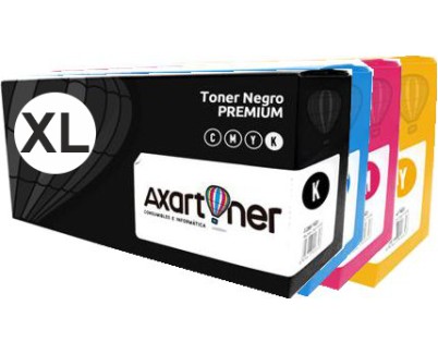 PREMIUM Compatible Pack x4 Canon 055H - CON CHIP - Cartuchos de Toner para LBP662, LBP663, LBP664, MF741, MF742, MF743, MF744