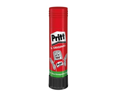 Pritt Barra de Pegamento 11grs - Sin Disolventes - 97% de Ingredientes Naturales - Lavable a 20ºC - Seguro para Niños