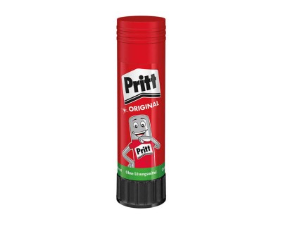 Pritt Barra de Pegamento Grande 43grs - Sin Disolventes - 97% de Ingredientes Naturales - Lavable a 20ºC - Seguro para Niños