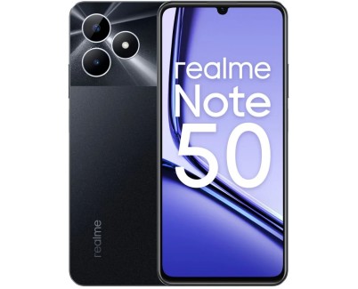 Realme Note 50 Smartphone Pantalla 6.74\" - 4GB - 128GB - Camara Principal 12MP - Bateria 5000mAh - Color Negro