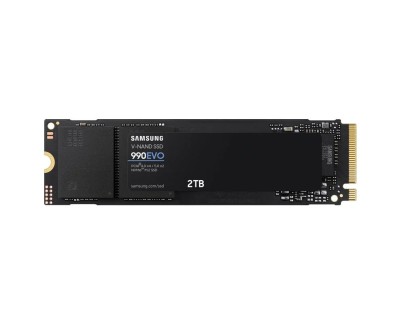 Samsung 990 EVO Disco Duro Solido SSD 2TB M.2 PCIe 4.0 x4, 5.0 x2 NVMe 2.0