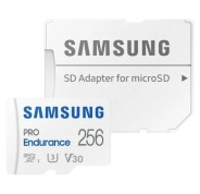 Samsung Pro Endurance Tarjeta Micro SDXC 256GB UHS-I V30 Clase 10 con Adaptador