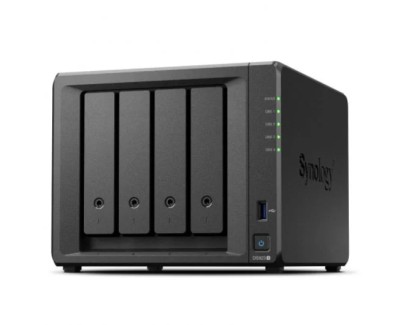 Synology DiskStation DS923+ Servidor de Almacenamiento NAS - Hasta 4 Unidades de Almacenamiento - Interfaz Soportado M.2, SATA III - Compatible con 2.5\", 3.5\" - 2x RJ-45, 2x USB 2.0