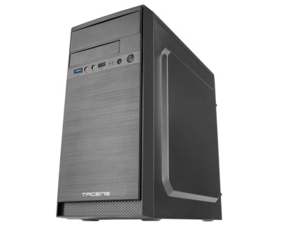 Tacens Anima AC4500 Caja Minitorre Micro ATX, Mini-ITX con Fuente de Alimentacion 500W - Tamaño HDD 2.5\", 3.5\", 5.25\" - USB-A 2.0, USB-A 3.0 y Audio