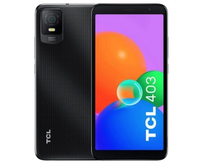 TCL 403 Smartphone 6\" - 2GB - 32GB - Camara 8MP - Bateria 3000mAh - Color Negro