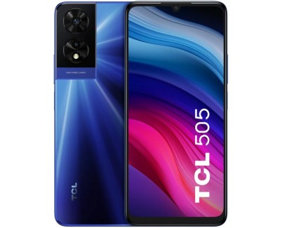 TCL 505 Smartphone 6.75\" - 8GB - 128GB - Camara 50MP - Bateria 5010mAh - Color Azul