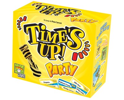 Time\'s Up Party Juego de Cartas - Tematica Preguntas y Respuestas/Abstracto - De 4 a 8 Jugadores - A partir de 10 Años - Duracion 40min. aprox.