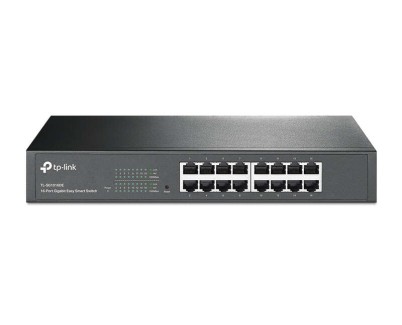 TP-Link Switch Easy Smart de 16 Puertos Gigabit - Plug & Play - Tecnologia Verde