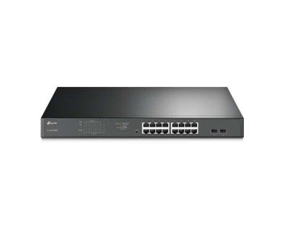 TP-Link Switch Easy Smart JetStream - 16 Puertos Gigabit PoE/PoE+