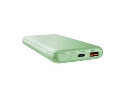 Trust Redoh Powerbank 10000mAh - USB, Tipo C - Carga Rapida - Color Verde