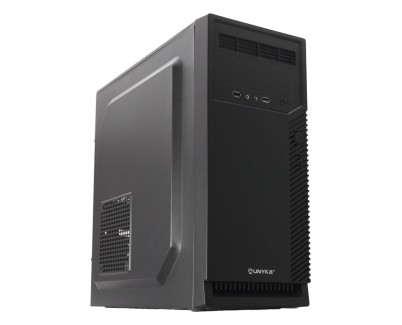 Unykach Aero C30 Caja ATX, MicroATX - Tamaño Disco Soportado 3.5\", 2.5\" - USB-A 2.0/3.2 y Audio